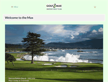 Tablet Screenshot of golfomax.com